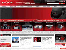 Tablet Screenshot of dexon.sk